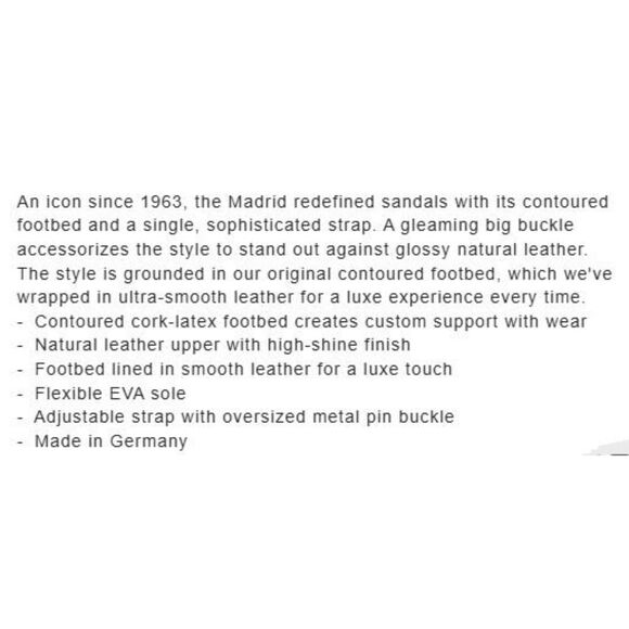 Birkenstock Madrid Big Buckle Baby Blue Natural Leather Patent Sandals EU 40 NIB - Picture 13 of 13